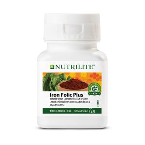 Iron Folic Plus (Výživový doplnok s obsahom železa a kyseliny listovej) NUTRILITE