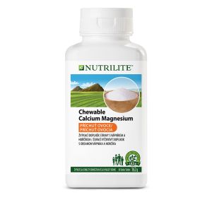 Chewable Calcium Magnesium (Žuvací vápnik horčík) NUTRILITE